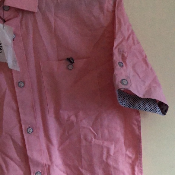 Le chateau short sleeves slim fit dress shirt - Picture 3 of 5